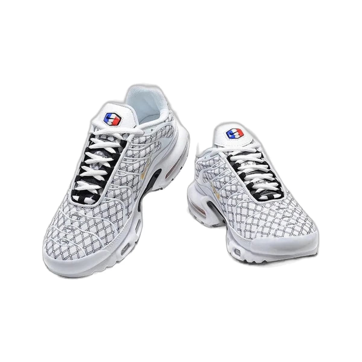 Air Max Plus TN White Grey Flags