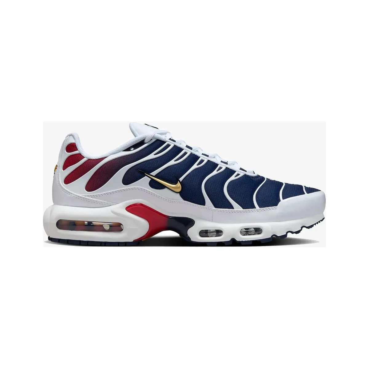 Air Max Plus TN White Navy Red